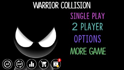 How to cancel & delete Warrior Collision - Without Gravity in the Arena from iphone & ipad 4