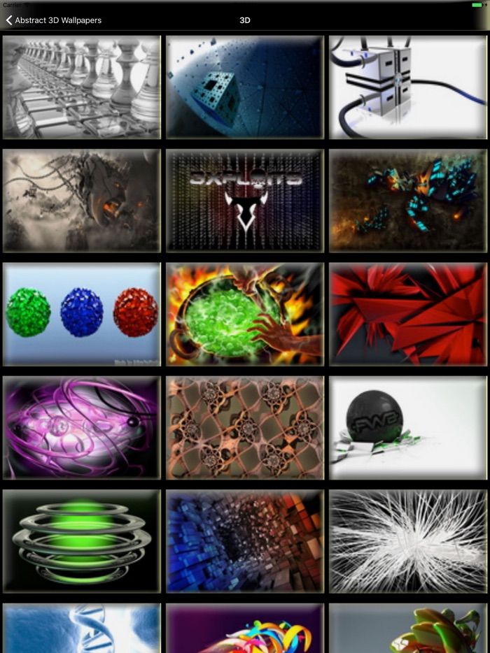 Abstract 3D Wallpapers