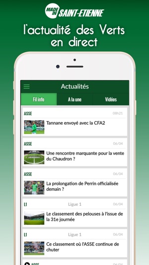 Foot Saint-Etienne(圖1)-速報App