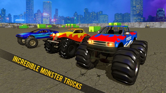 Monster Truck Stunt Drive 3D(圖1)-速報App