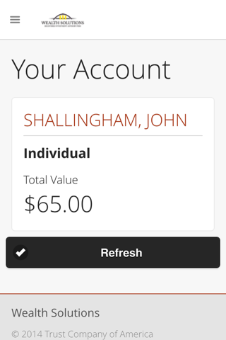 Wealth Solutions screenshot 2