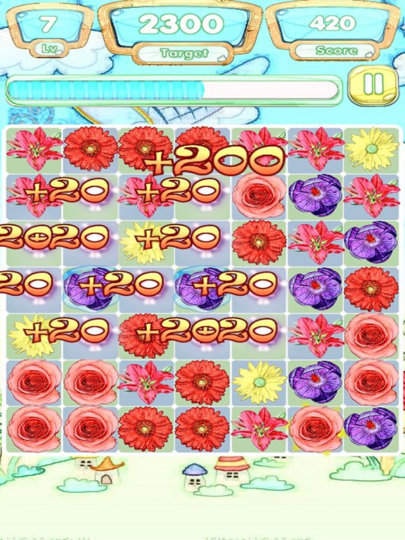 Flower Link Puzzle - Pop & Smash Match Game screenshot 4