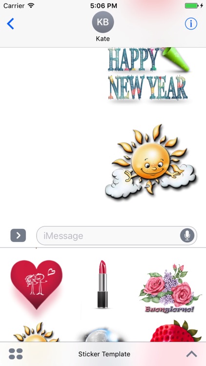 Magic Lovely Stickers for iMessage screenshot-4