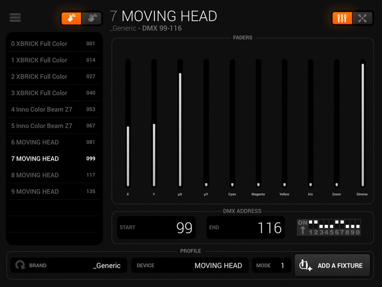 Light Rider - DMX Lighting Control