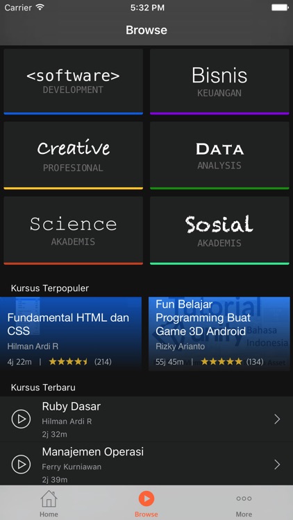 Kursus - Belajar Dimanapun Kapanpun