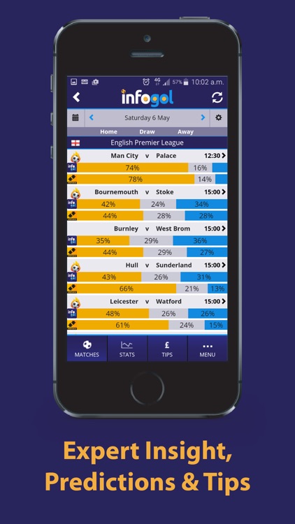 Infogol - Live Football Scores, Fixtures & Results