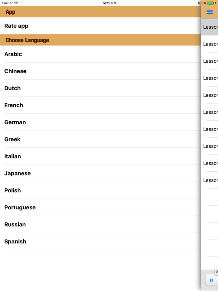 Listen Foreign Language