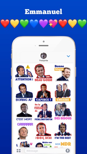 Macron Président 2017-2022 Stickers autocollants(圖3)-速報App