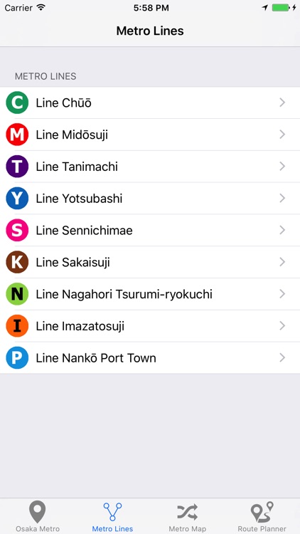 Osaka Municipal Subway screenshot-3