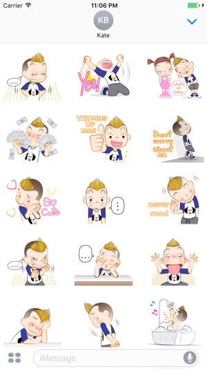 James The Pretty Boy English Stickers(圖2)-速報App