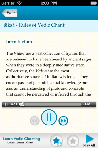 Learn Vedic Chanting screenshot 3
