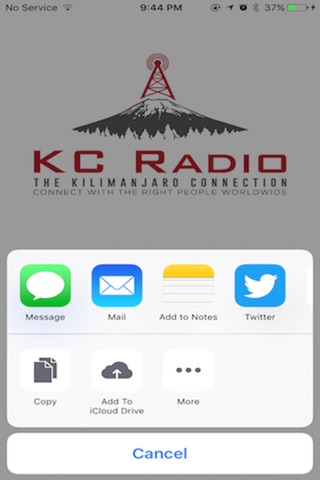 KCRadio screenshot 3