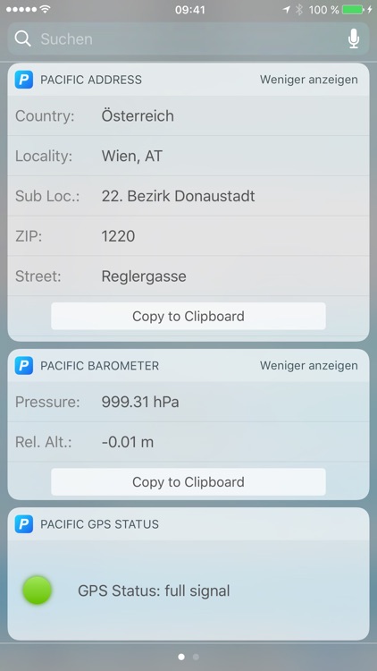 Pacific - Powerful Location Information Widgets screenshot-3