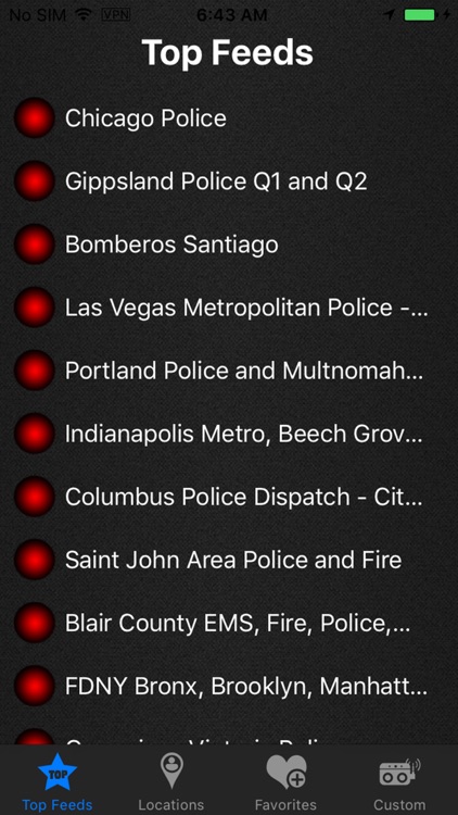 Top Police Scanner