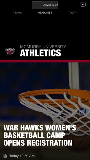 McMurry University War Hawks(圖3)-速報App