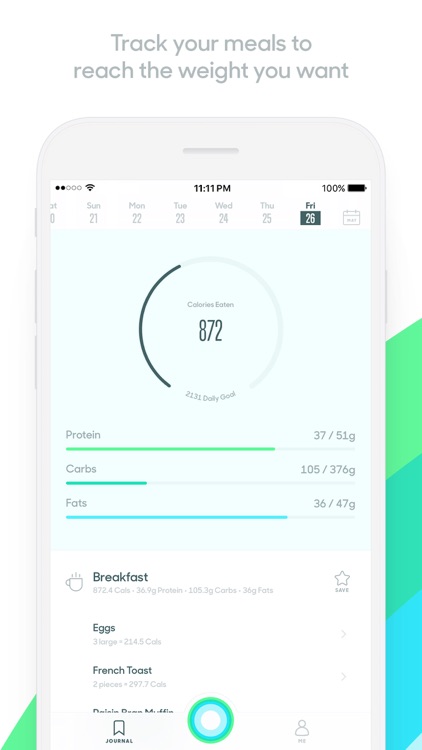 Evolve - Calorie & Meal Tracking screenshot-0