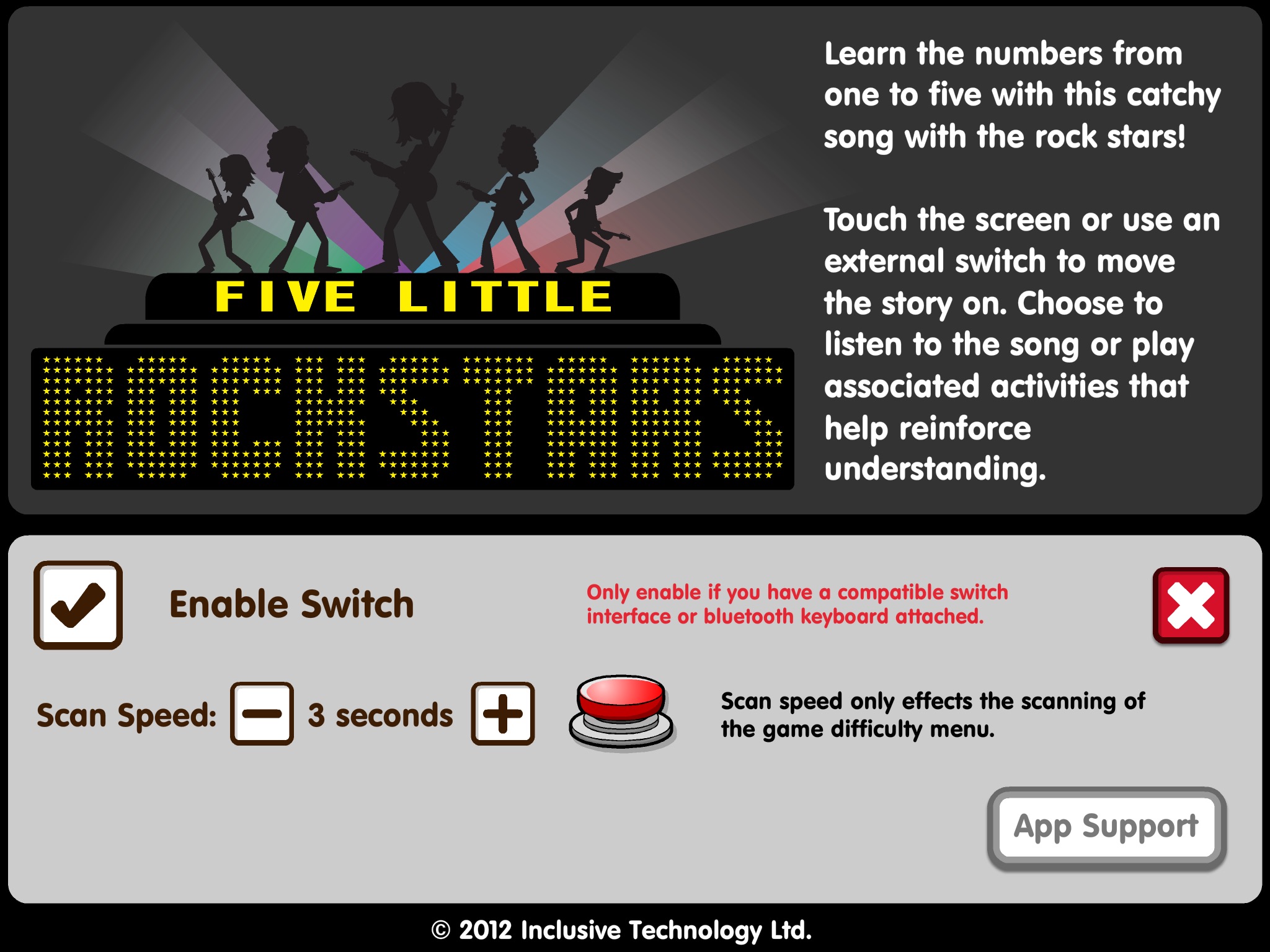 Five Little Rock Stars screenshot 2