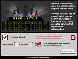 Game screenshot Five Little Rock Stars apk