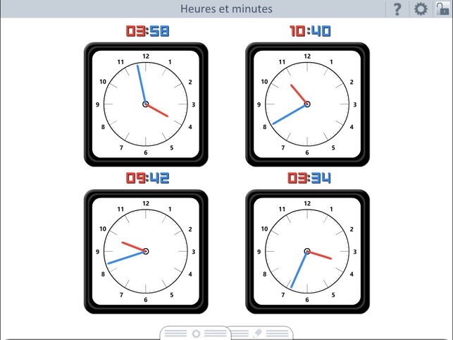 Outils pour l'école : Heures et minutes(圖2)-速報App