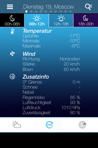Weather for Russia screenshot 3