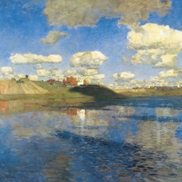 Isaac Levitan Artworks Stickers