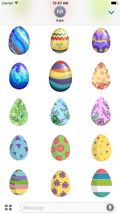 EasterMojis - Cute Easter Egg Stickers