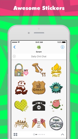 Daily Chit Chat贴纸，设计：Sonam(圖1)-速報App