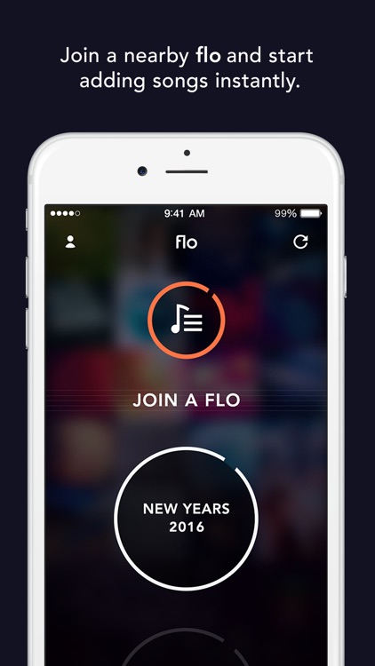 Flo Music; Don't fight over the music. Flo.