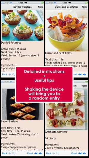 Finger Food Recipes Plus+(圖1)-速報App