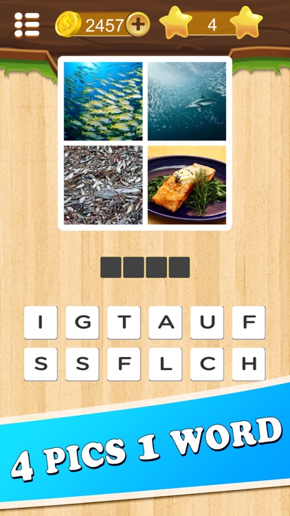 4 Pics 1 Word : Quiz 100 Photo Puzzles screenshot-3