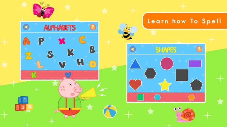 Preschool! Learning : Toddler ABC and Baby Shapes screenshot-3