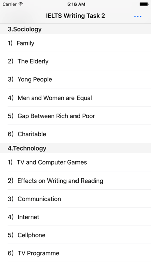 IELTS Writing Topics & Samples(圖2)-速報App