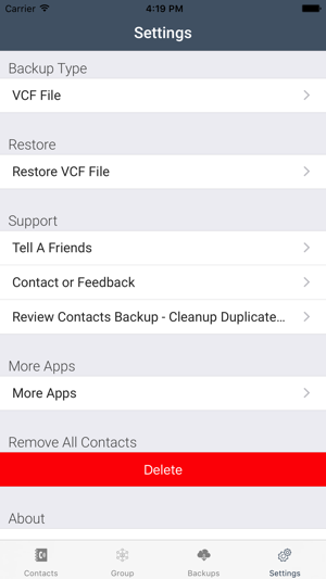 Contacts Backup - Cleanup Duplicate Contacts(圖5)-速報App