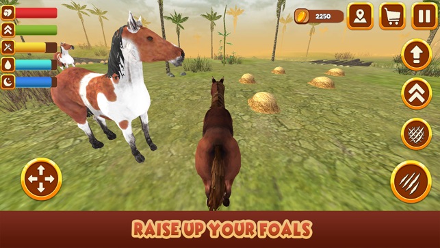 Wild Mustang Horse Survival Simulator(圖4)-速報App