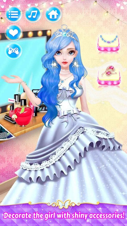 Star Doll Makeover - Girl Games for kids screenshot-4