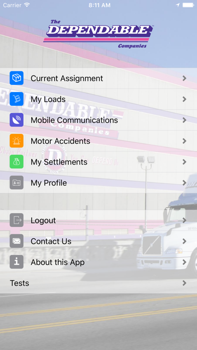 How to cancel & delete Dependable Highway Express from iphone & ipad 1