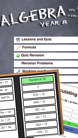 Algebra Year 8 Maths