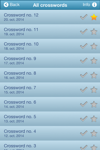 Your Daily Crossword Puzzles screenshot 2