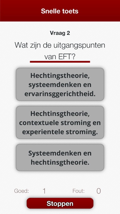 EFT: Aan de slag met relaties