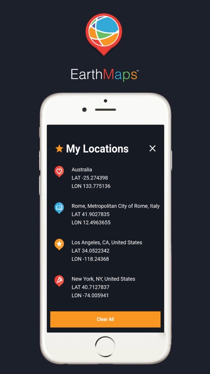 Earth Maps: GPS, Directions, Places, Lat & Lon