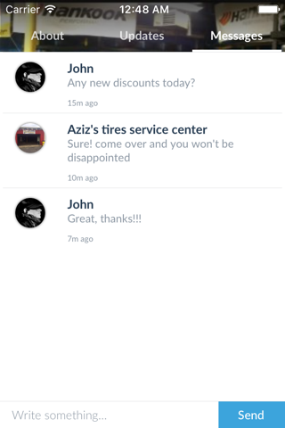 Aziz's tires service center by AppsVillage screenshot 4