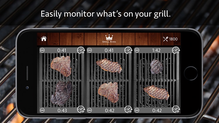 Grill King - Multi-Grill Timer for Steak & BBQ