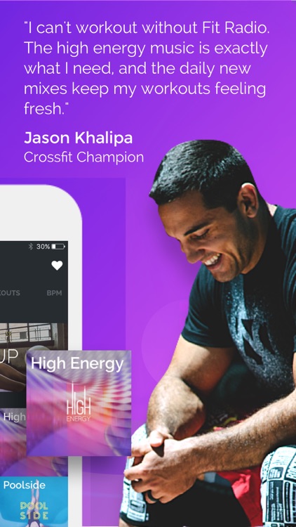Fit Radio - Workout Music, Running, Cardio Coach screenshot-4
