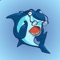 Angry Shark Stickers for iMessage