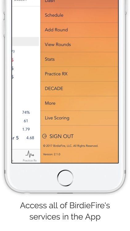 BirdieFire : Live Scoring and Analytics screenshot-3