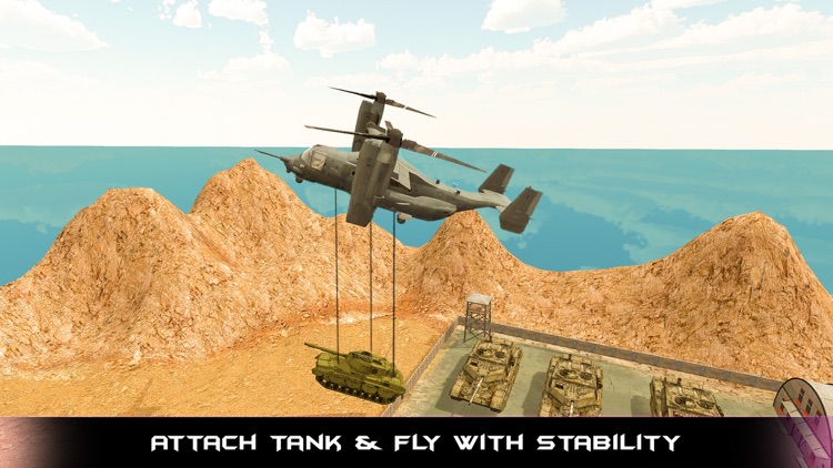 Heavy Machinery Helicopter Transport - Duty Sim