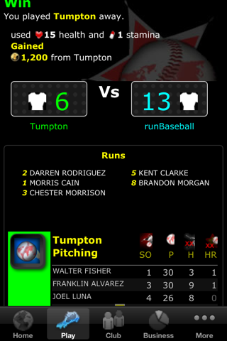 run Baseball Manager screenshot 3