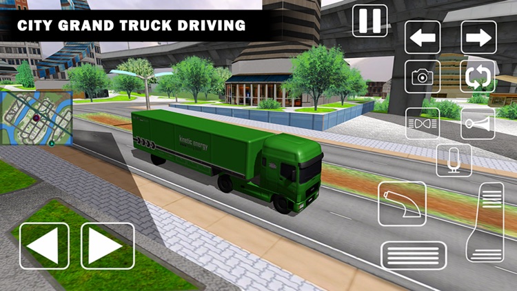 18 wheeler truck driving game