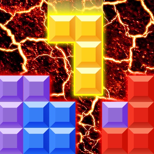 Block Puzzle Lava - The floor is on fire icon