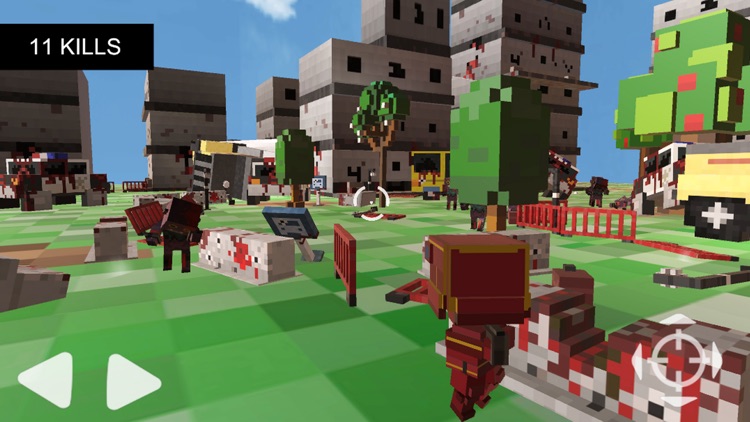 Cube Strike Hero : Zombie Attack